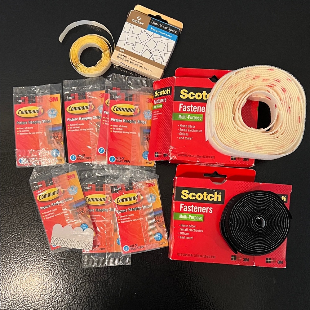 Scotch and Command Fasteners Set